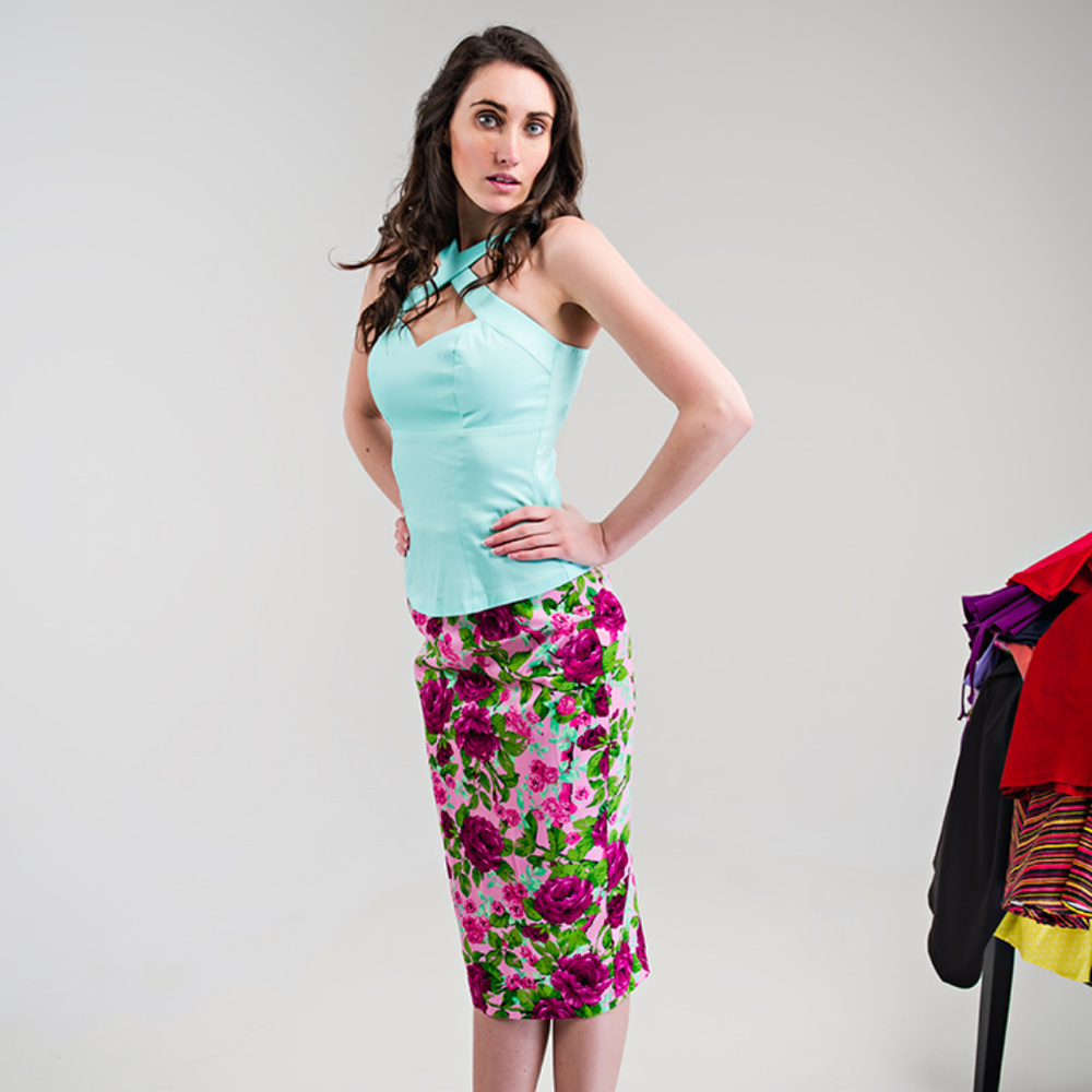 Baton Rouge Pencil Skirt